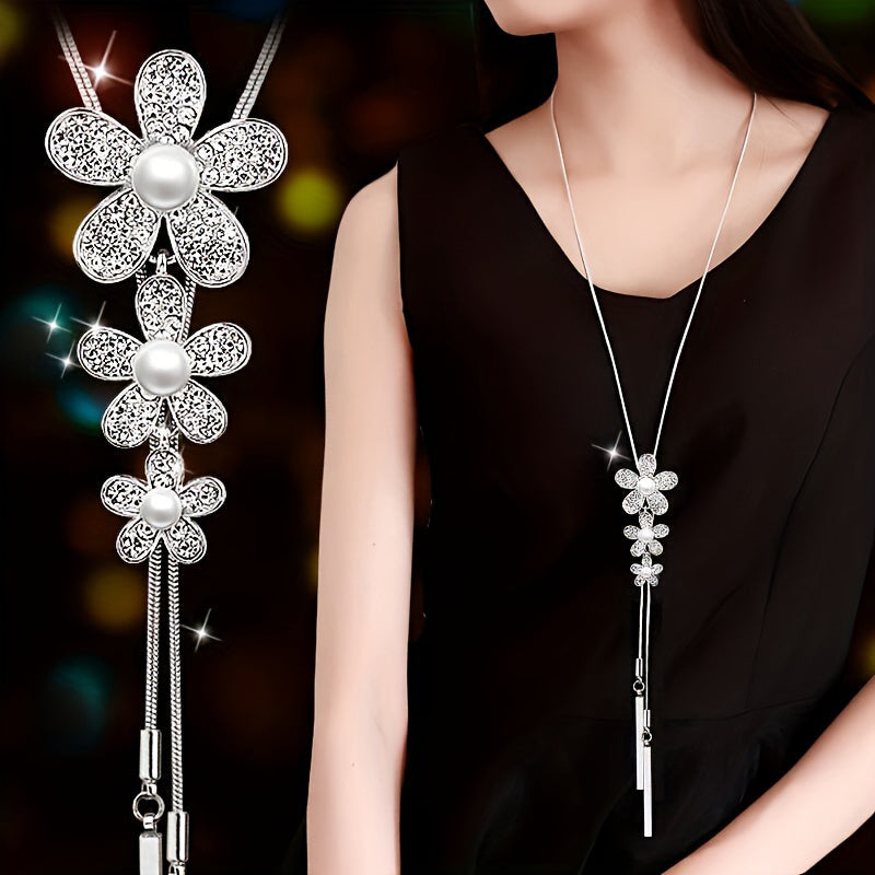 Bloemen Hanger Ketting