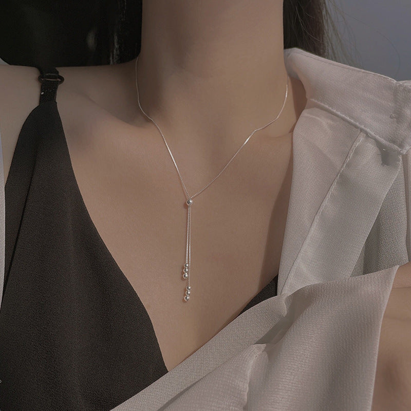 Vintage Kralen Hanger Ketting