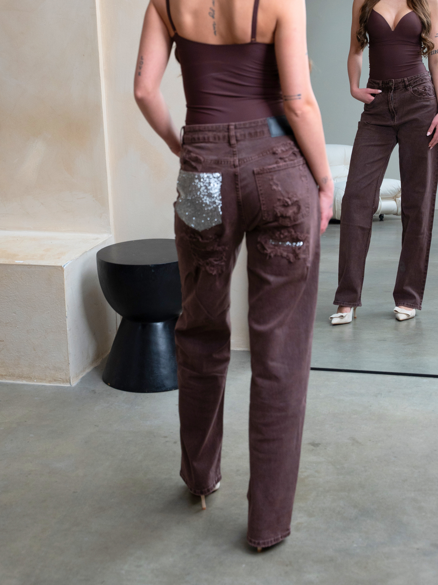 Diamond Brown Jeans