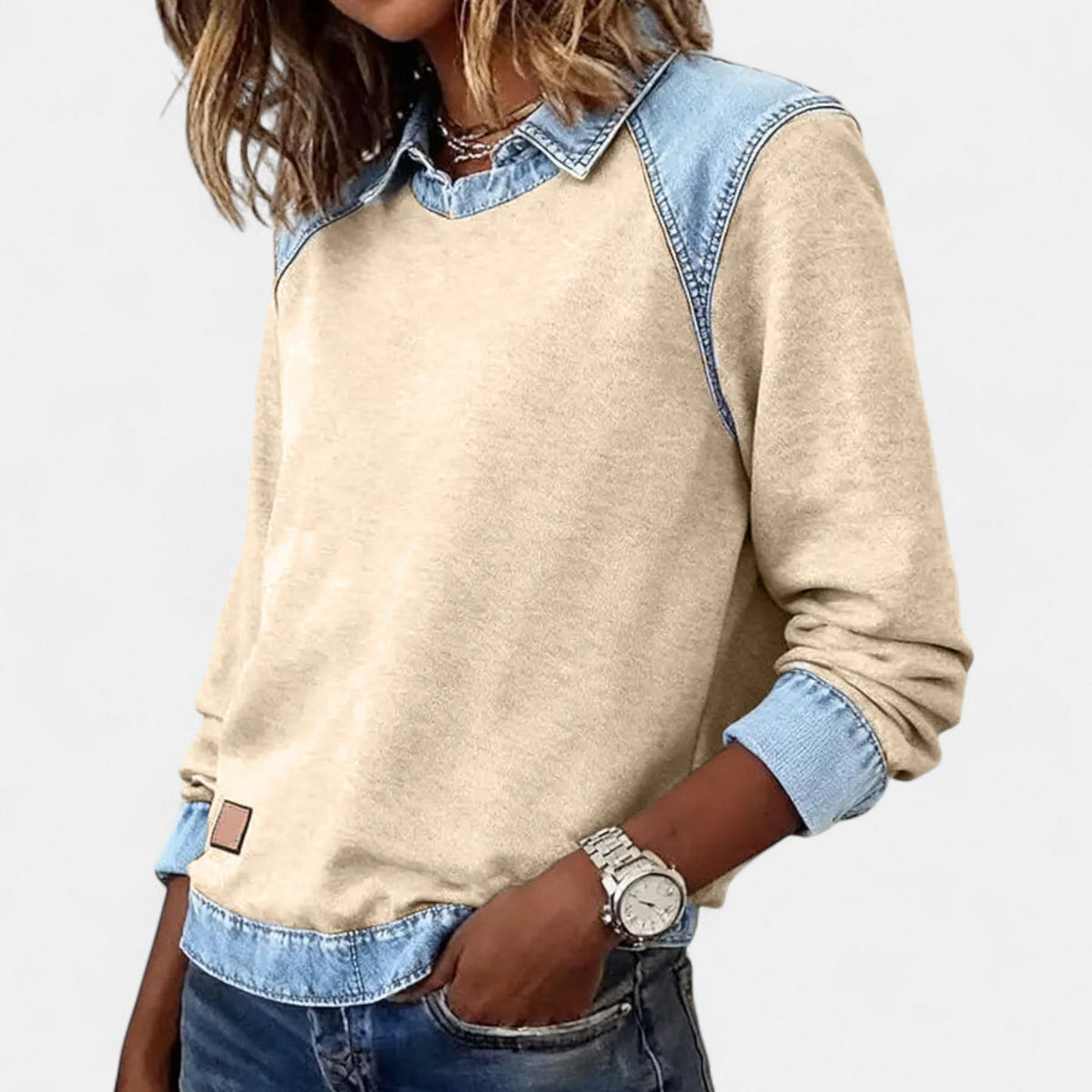 Van Delft Mode ® | Trendy Lange Mouwen Damestrui