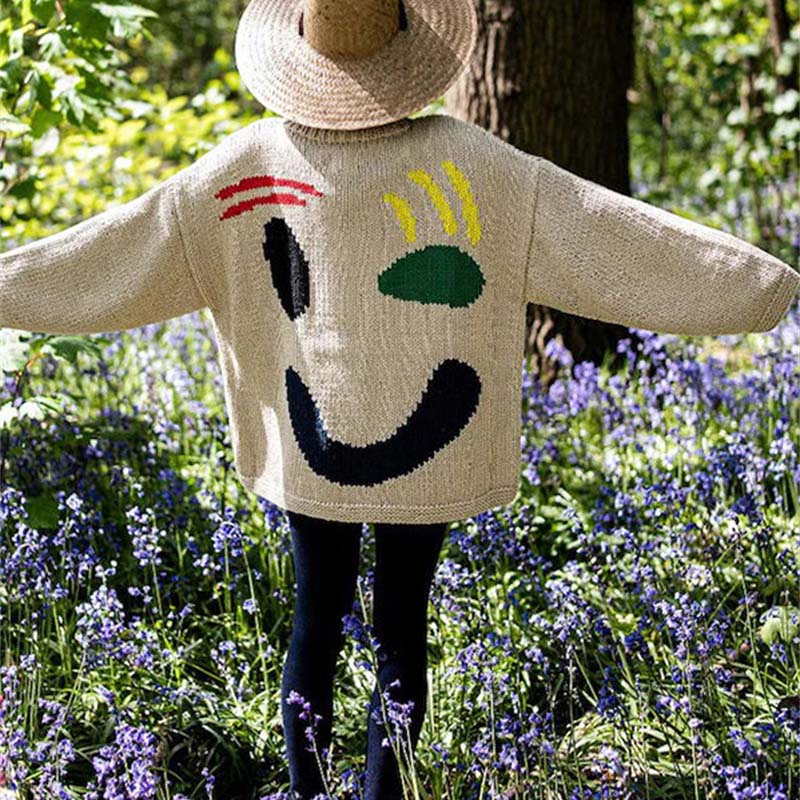 Smiley Casual Gebreide Trui