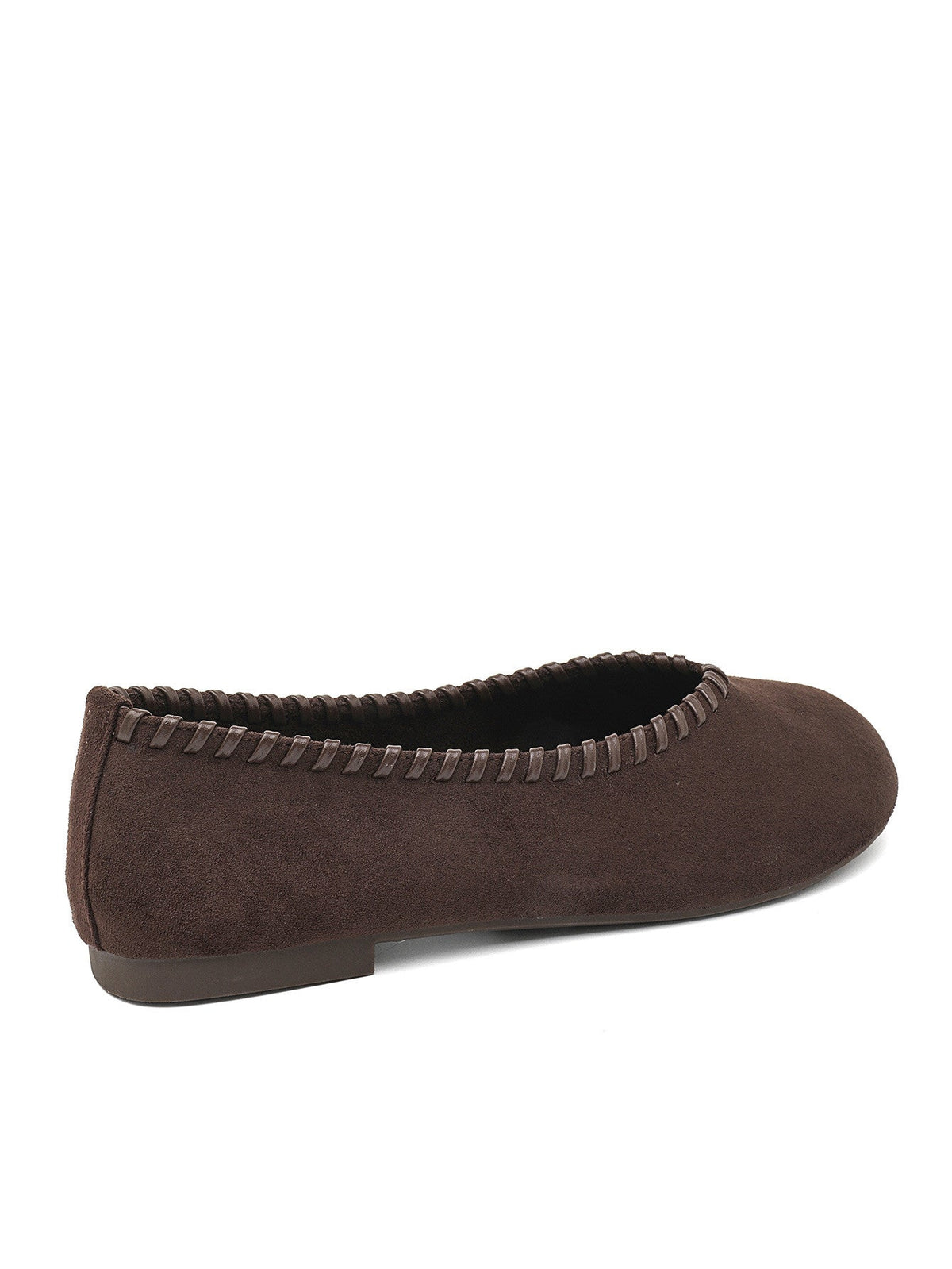 Stitched Brown Loafers