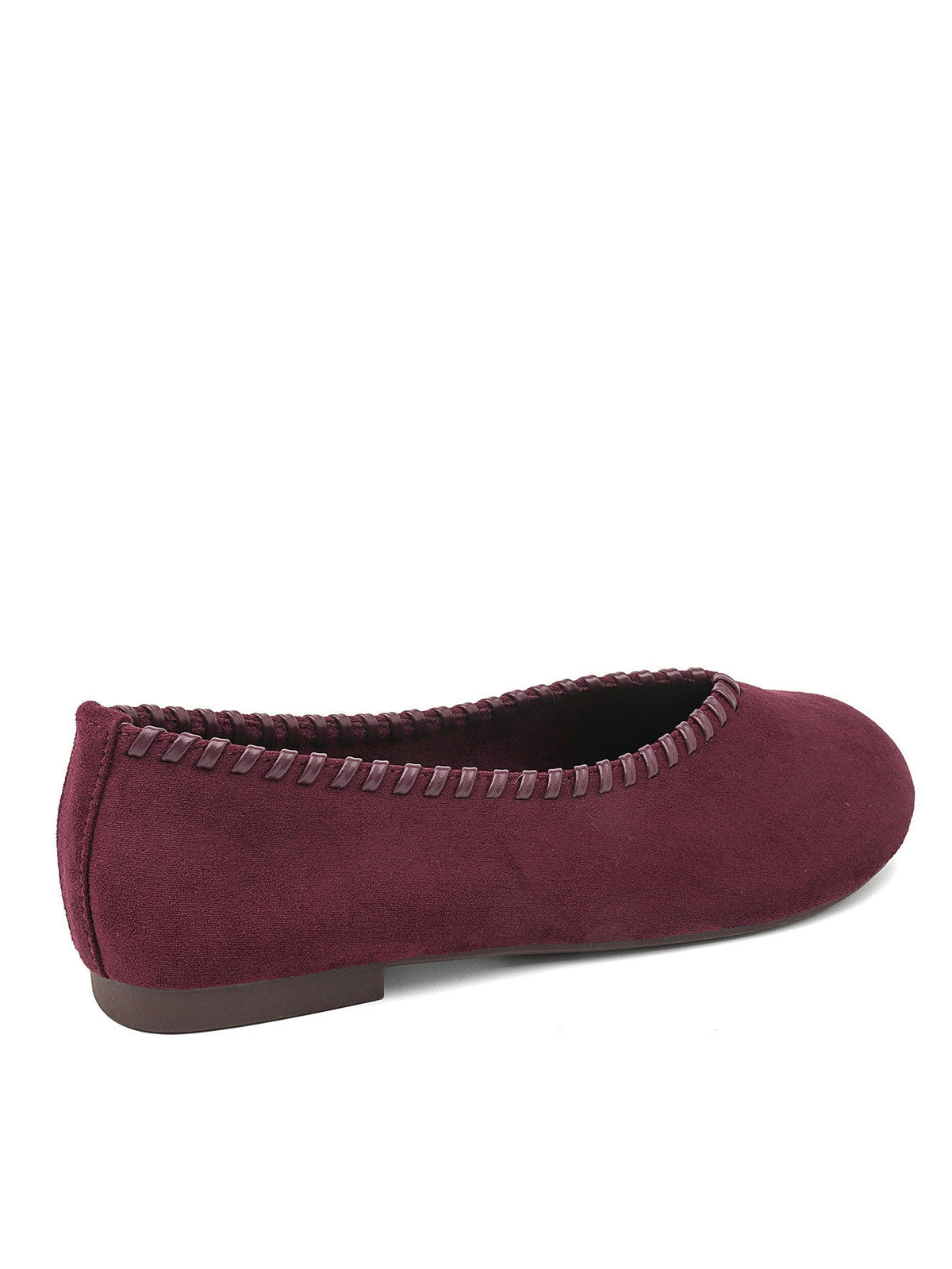 Stitched Bordeaux Loafers