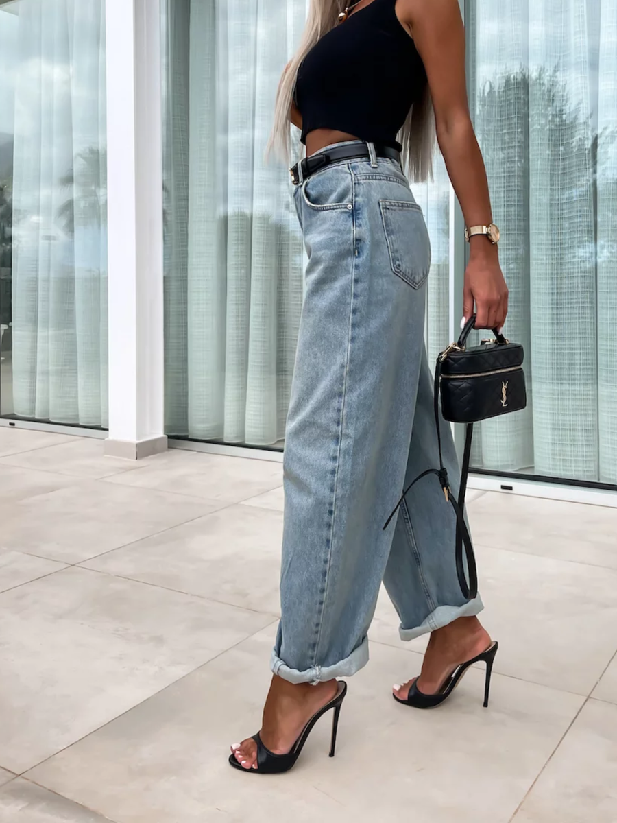 Balloon Washed Jeans