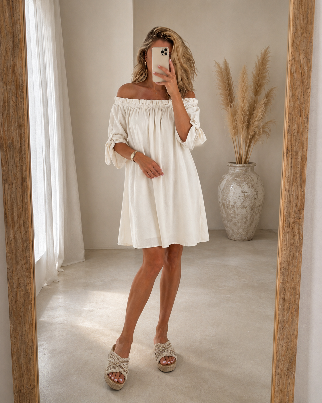 Aimy Off-Shoulder Dress