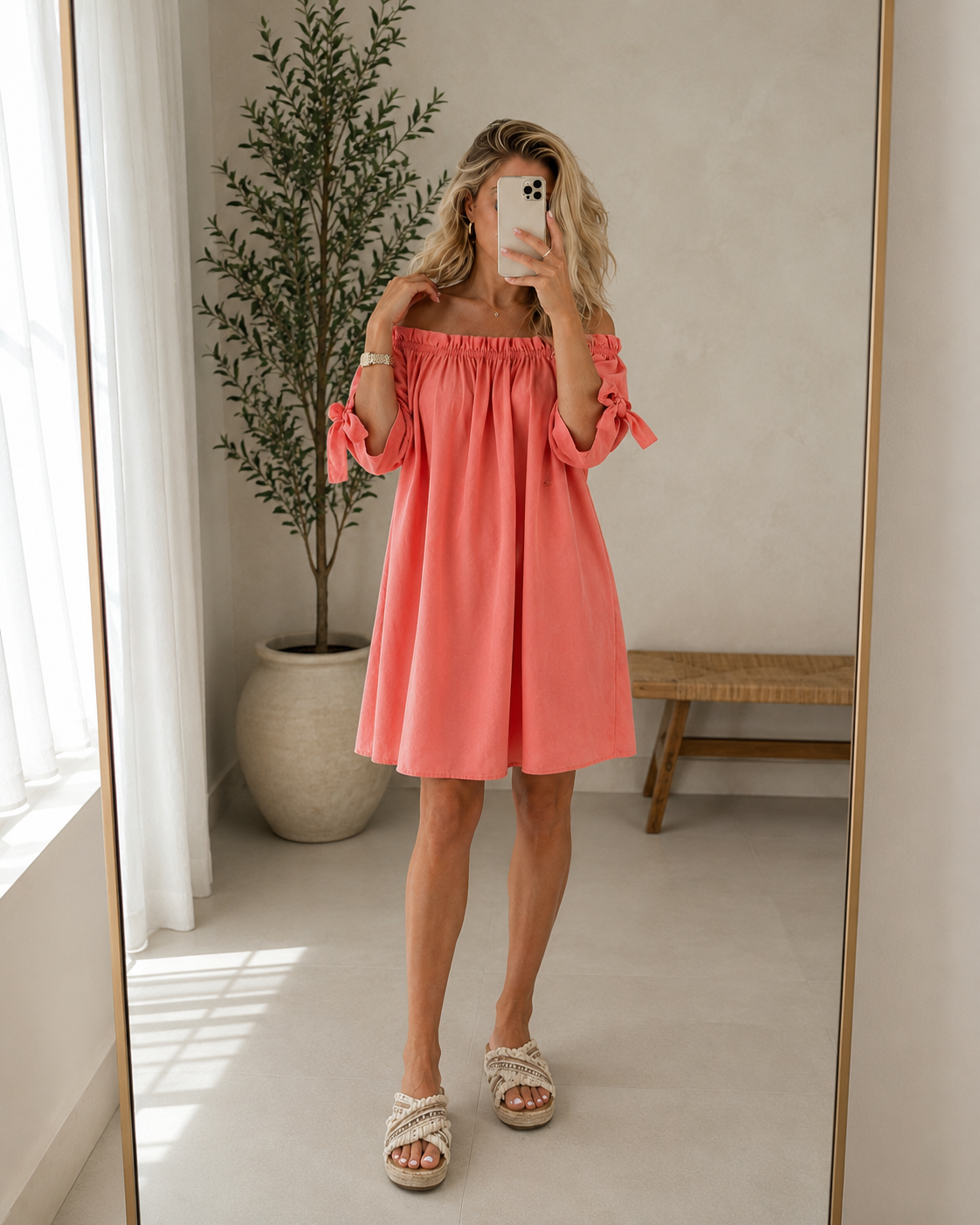 Aimy Off-Shoulder Dress
