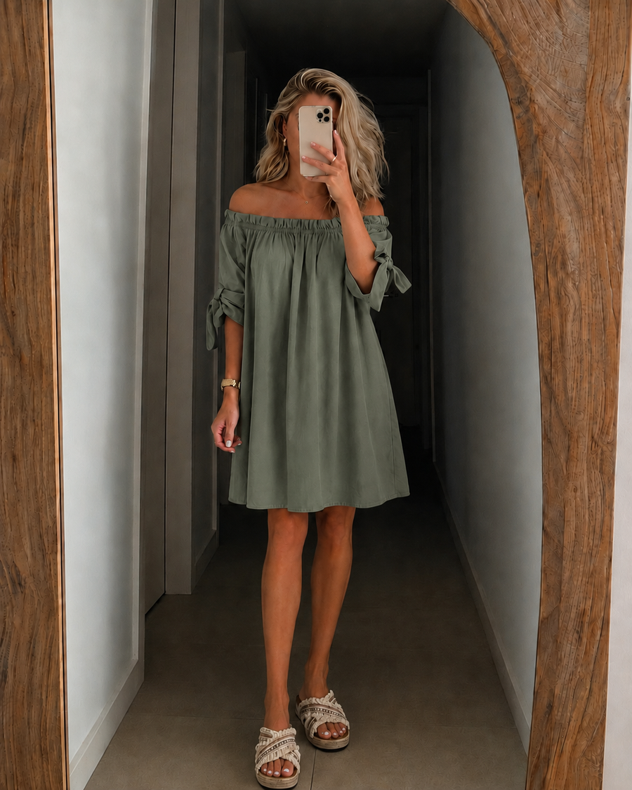 Aimy Off-Shoulder Dress