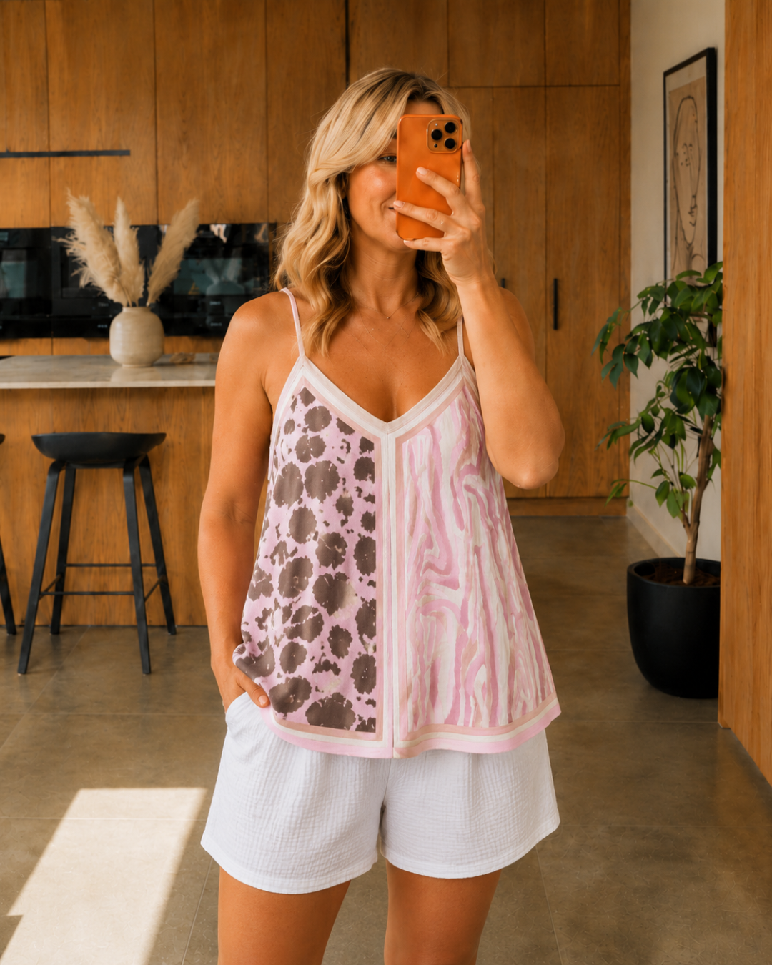 Animal Print Top