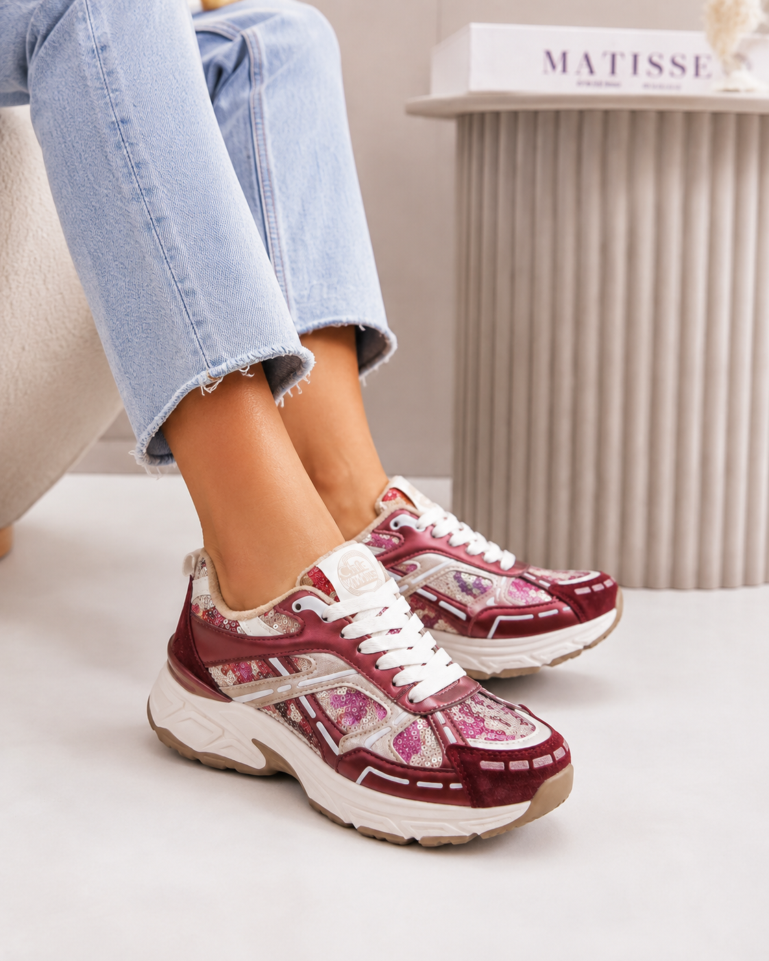 Celina Fuchsia Sneaker