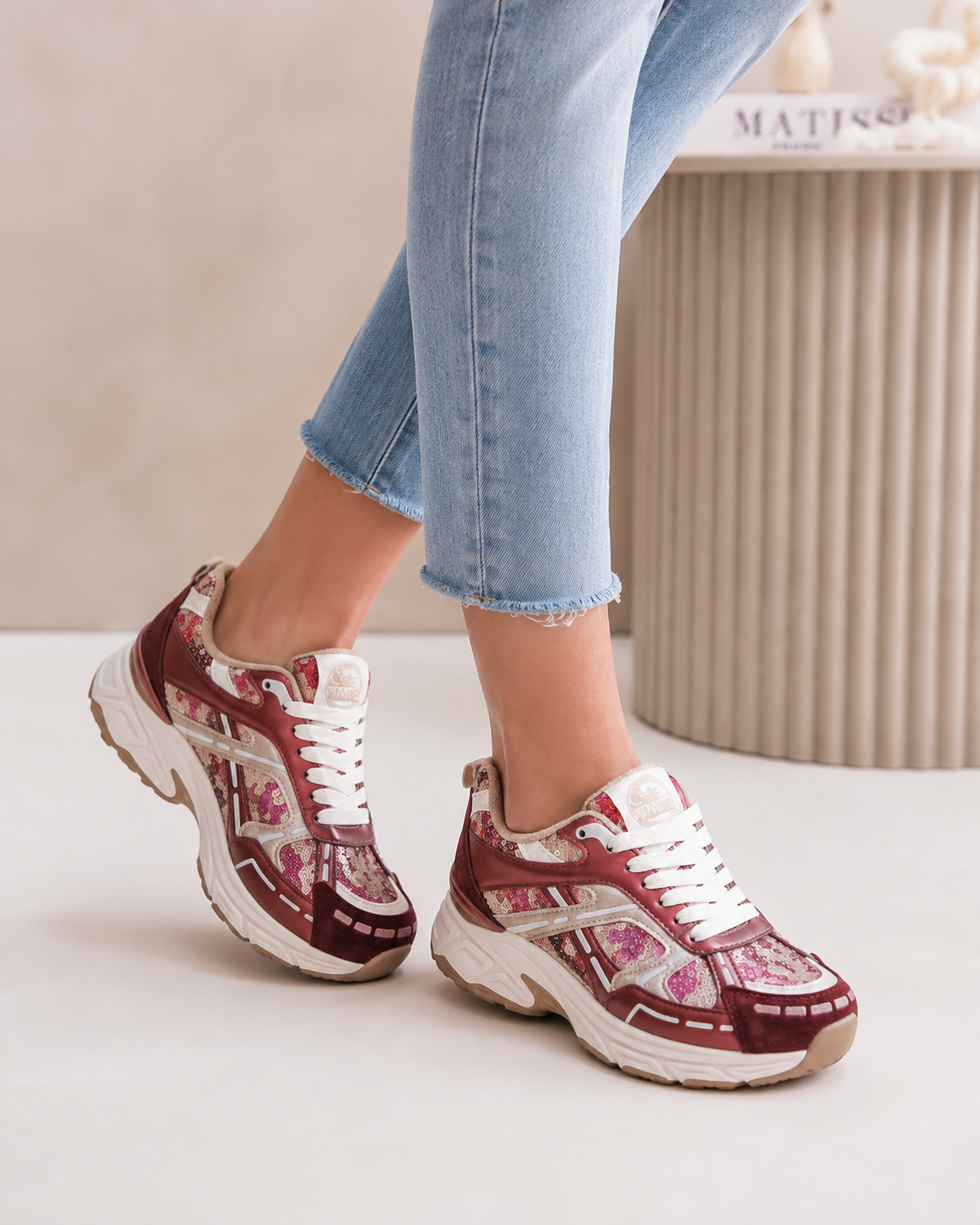 Celina Fuchsia Sneaker