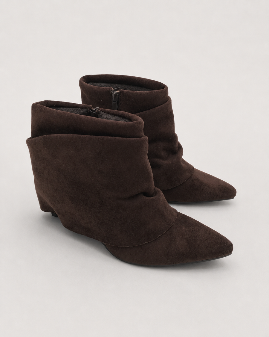 Cover Ankle Boots - Brown