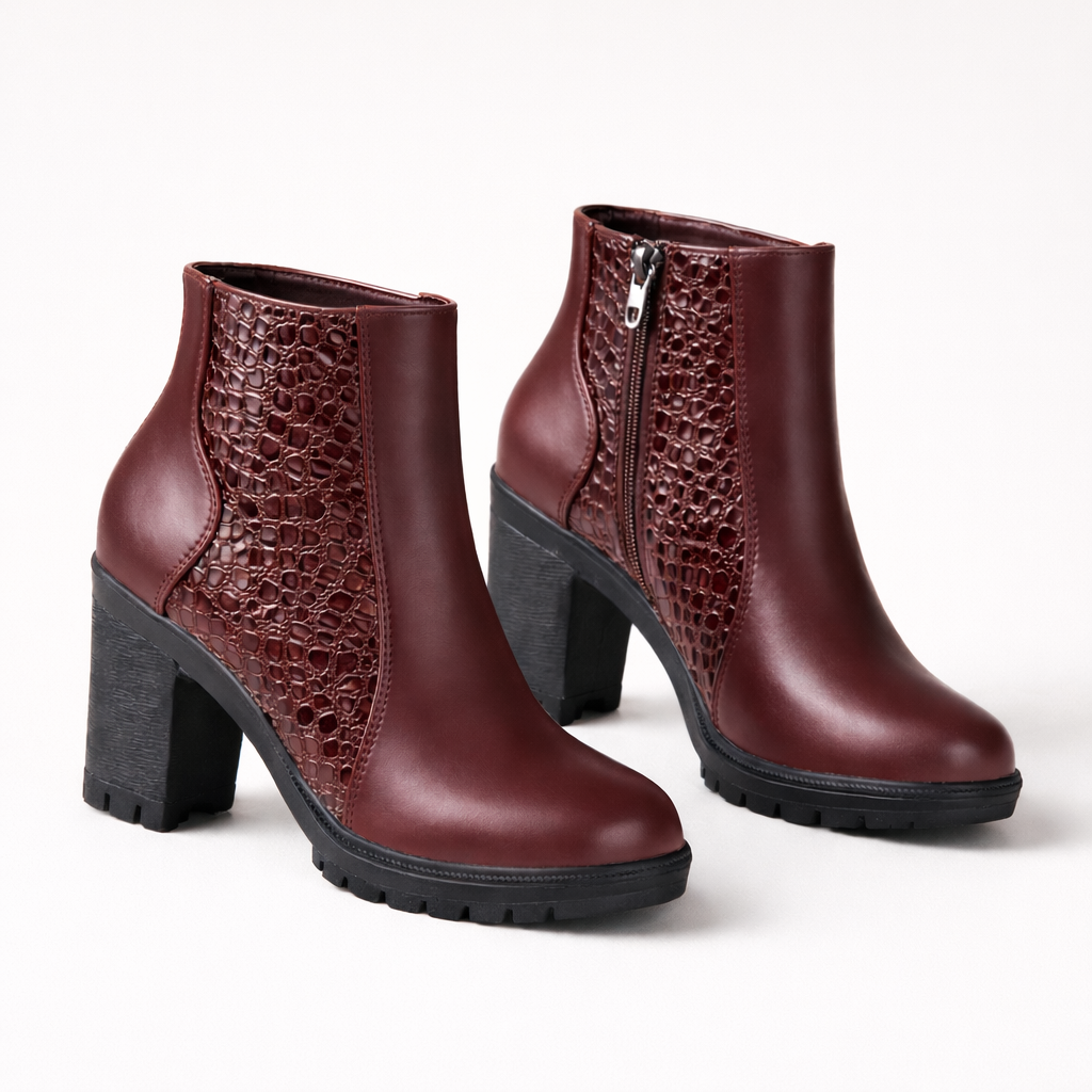 Amelia – Eleganckie Skórzane Botki