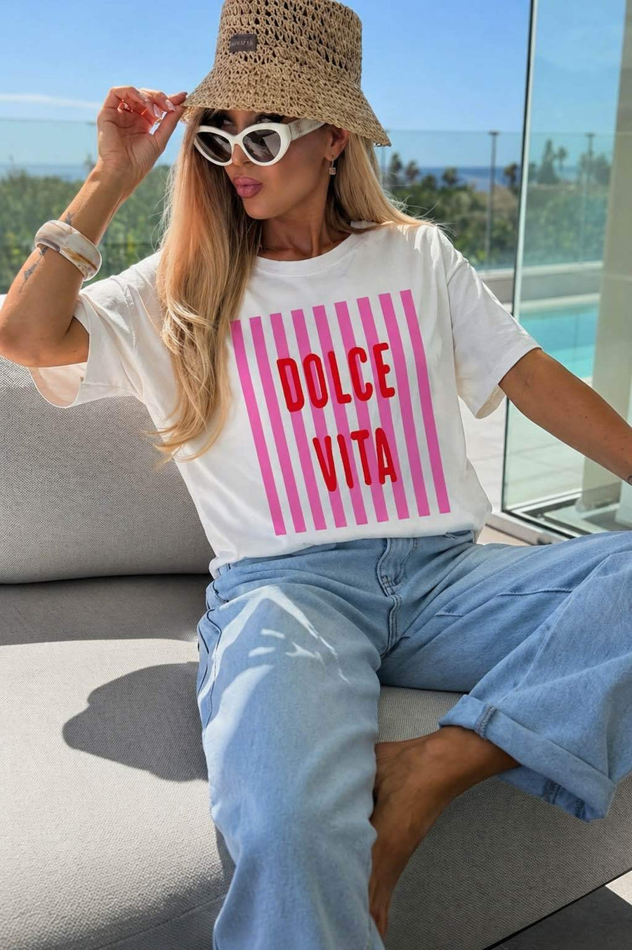 Dolce Vita Print T-shirt