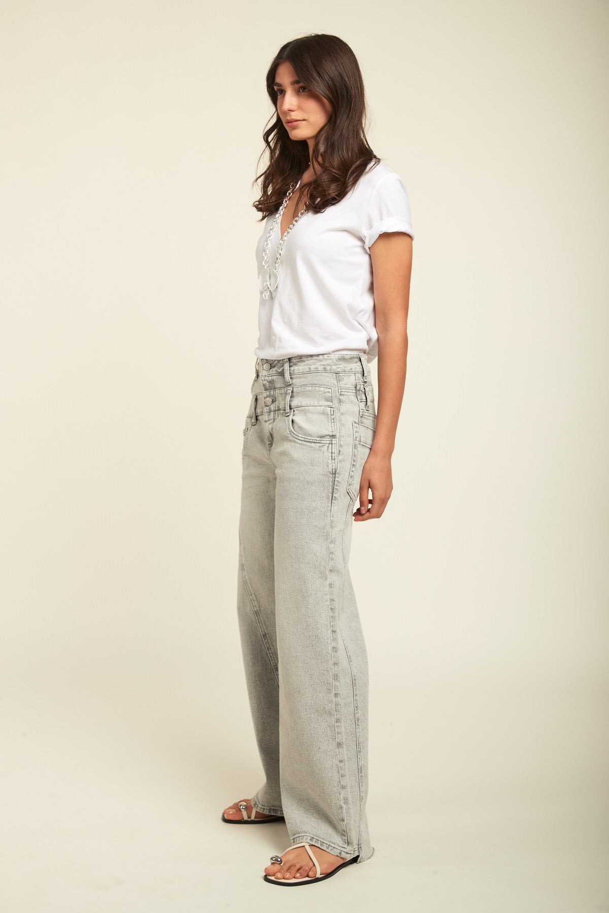 Cher Grey Jeans