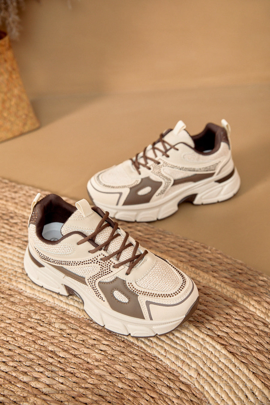 Diane Beige Sneaker