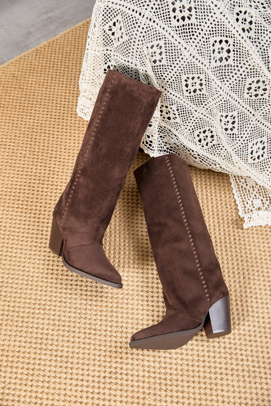 Livia High Boots - Brown