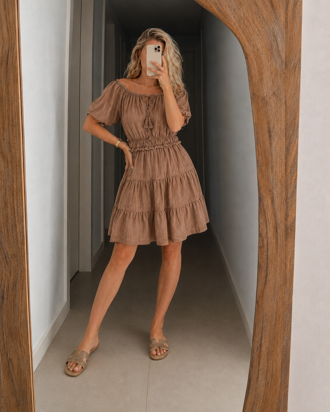Mila Off-Shoulder Dress