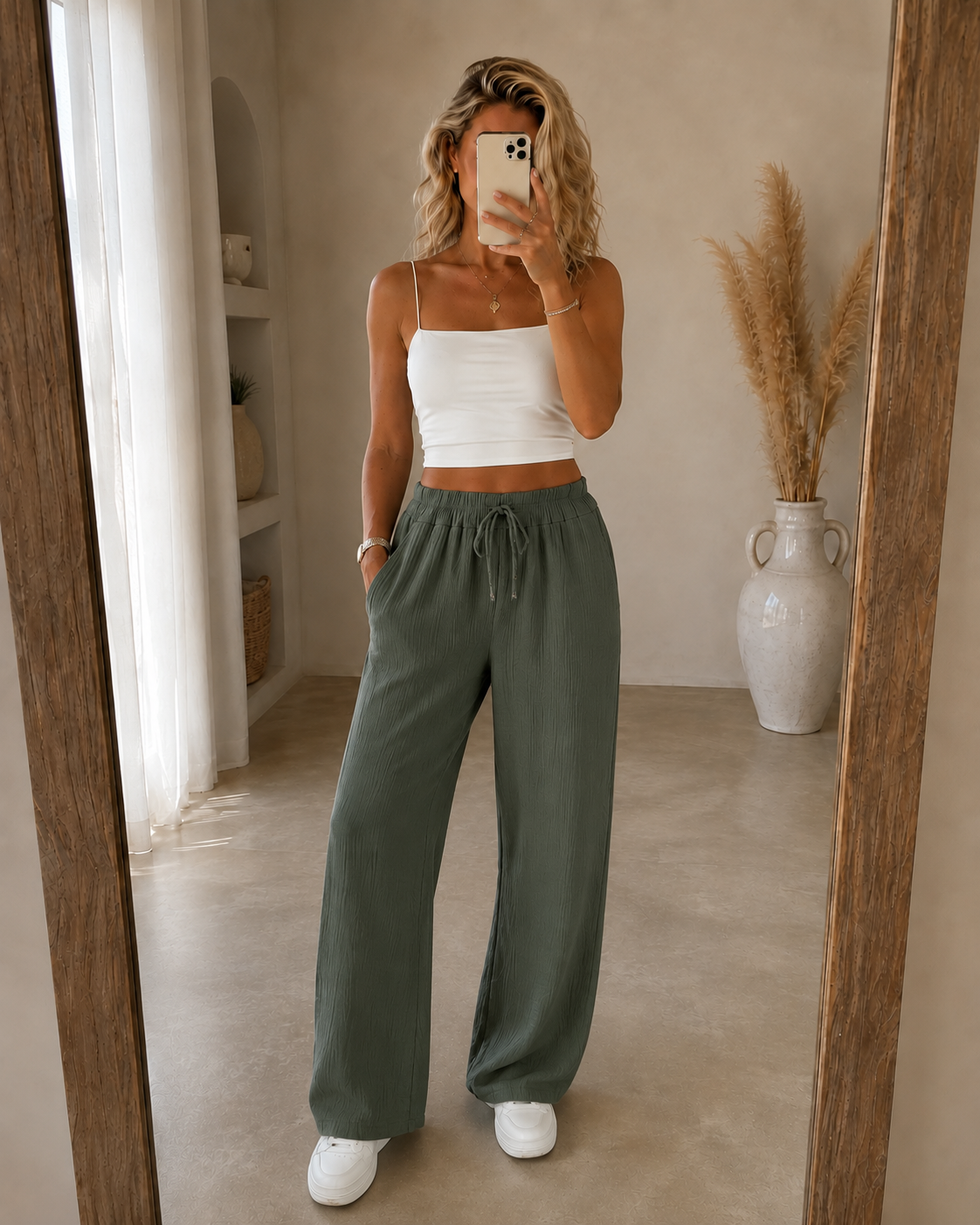 Katoenen Relax Pants