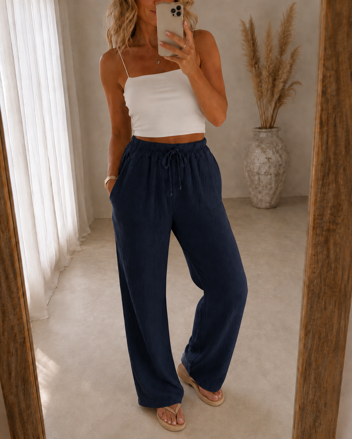 Katoenen Relax Pants