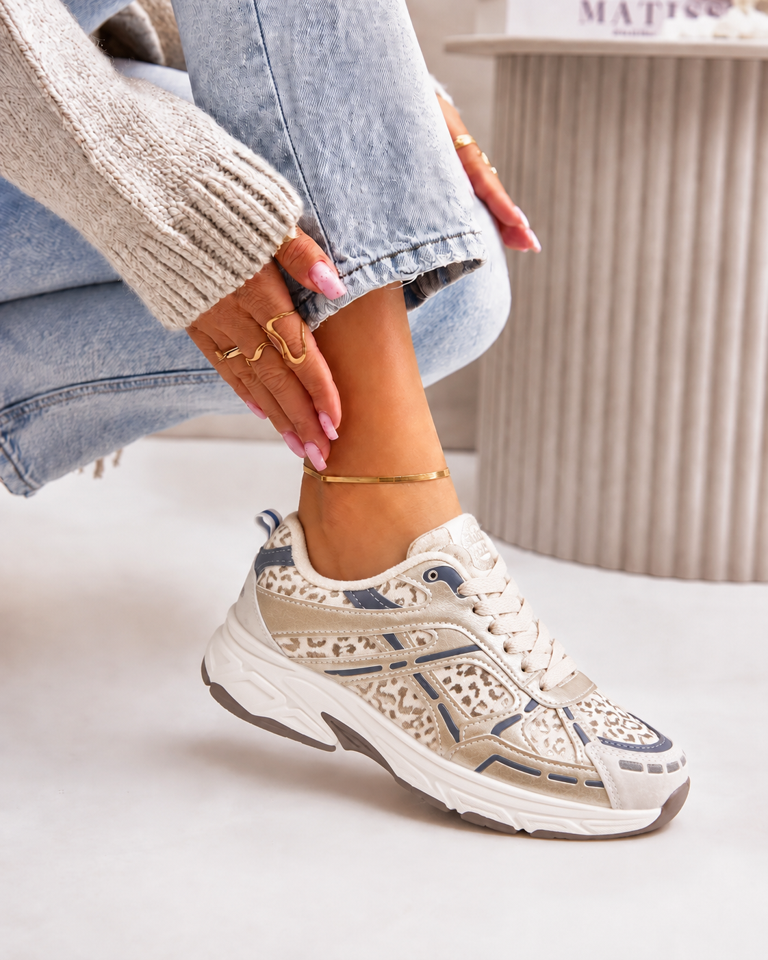 Wendy Print Sneaker