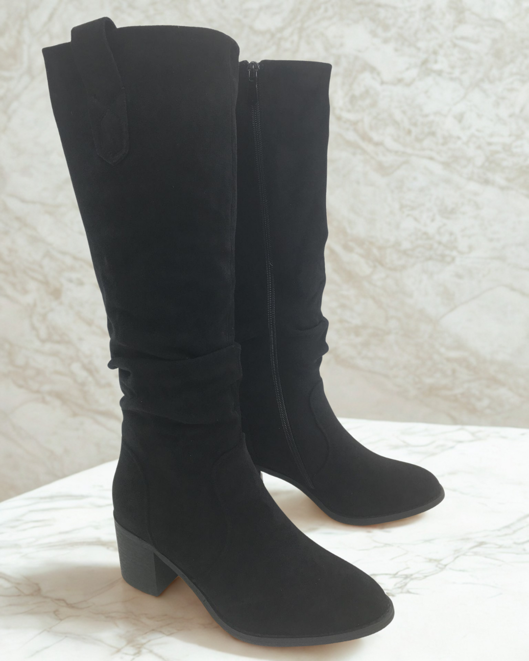 Margo Black High Boots