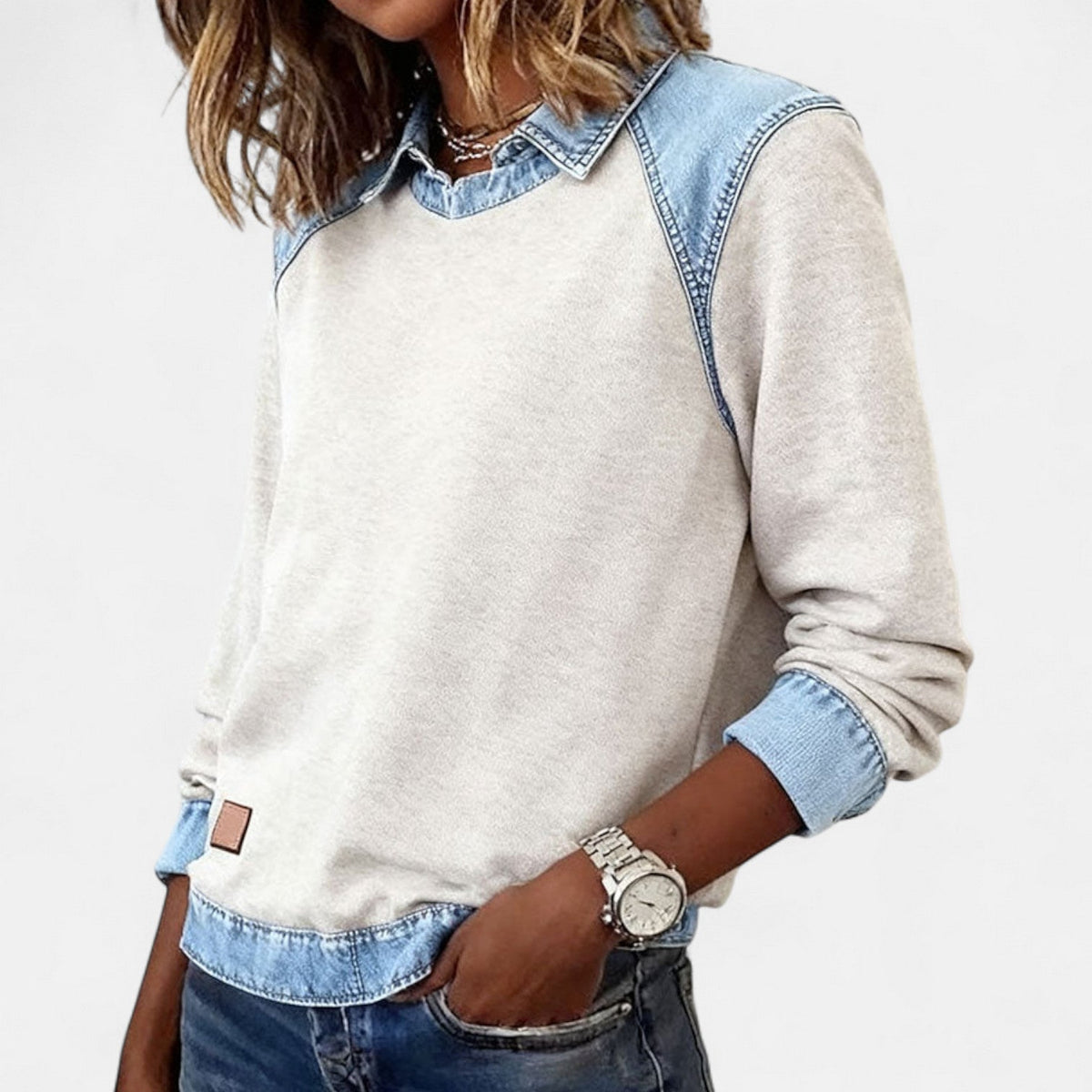 Van Delft Mode ® | Trendy Lange Mouwen Damestrui