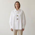 Eliza – Elegancka Narzutka z Guzikami
